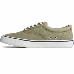 Sperry Top-Sider Men's SeaCycled™ Striper II CVO Sneaker Olive -Sperry Top-Sider STS25486 180