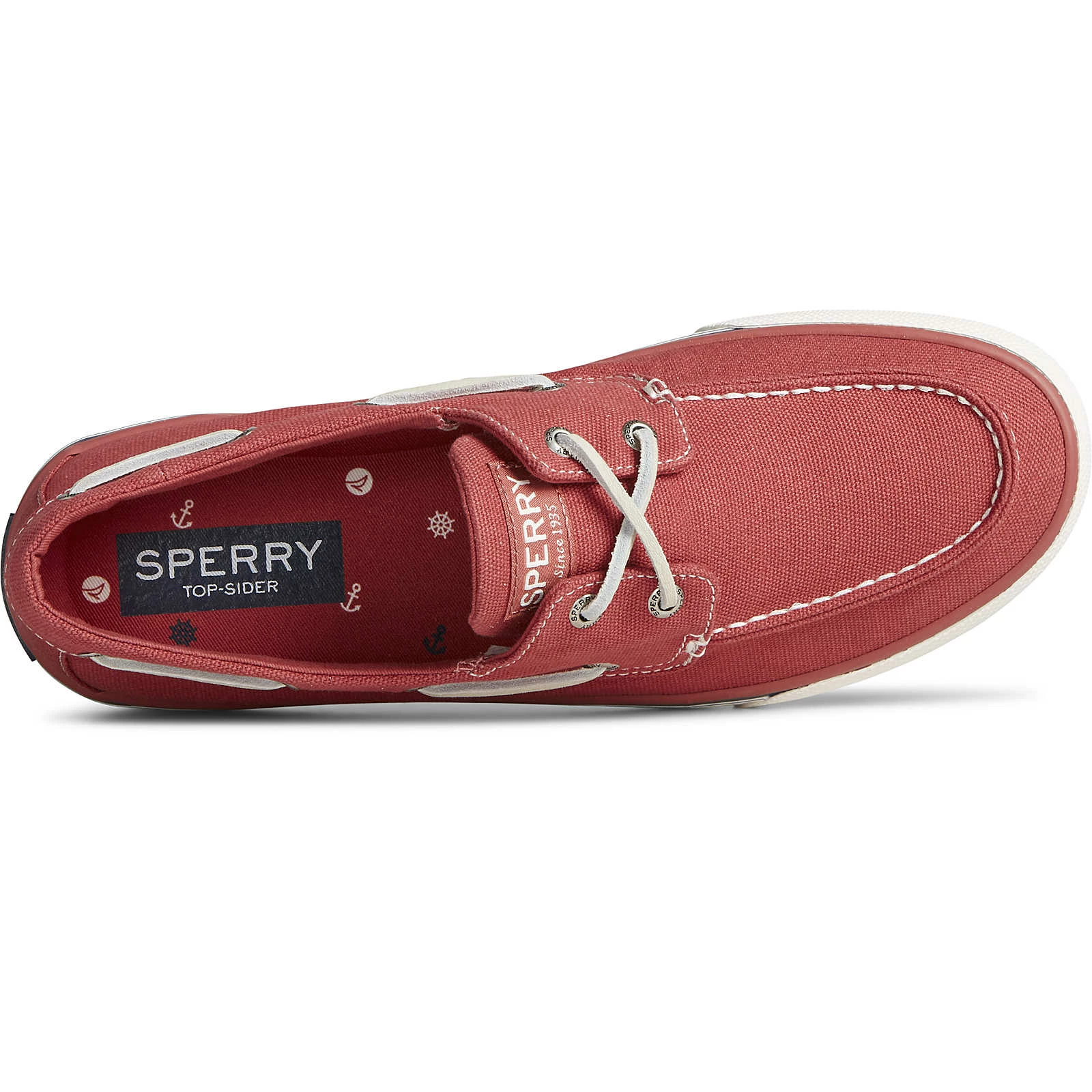 Sperry Top-Sider Men's Bahama II Nautical Sneaker Red 7 Sperry Top-Sider Men's Bahama II Nautical Sneaker Red - Image 5