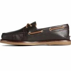Sperry Top-Sider Men's Gold Cup™ Authentic Original™ Tumbled Boat Shoe Brown -Sperry Top-Sider STS25502 180