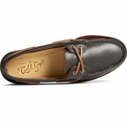 Sperry Top-Sider Men's Gold Cup™ Authentic Original™ Tumbled Boat Shoe Brown -Sperry Top-Sider STS25502 TOP