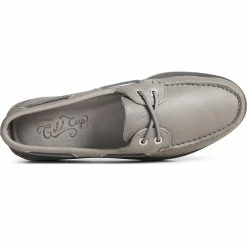 Sperry Top-Sider Men's Gold Cup™ Authentic Original™ Tumbled Boat Shoe Grey -Sperry Top-Sider STS25503 TOP
