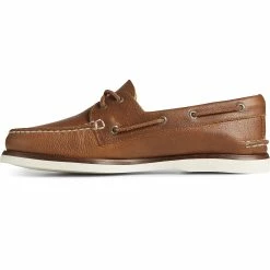 Sperry Top-Sider Men's Gold Cup™ Authentic Original™ Tumbled Boat Shoe Tan -Sperry Top-Sider STS25504 180