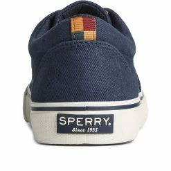 Sperry Top-Sider Men's SeaCycled™ Striper II CVO Textile Sneaker Navy -Sperry Top-Sider STS25512 90
