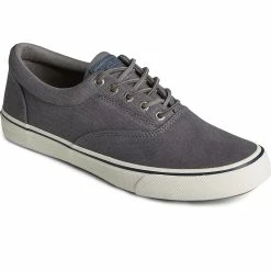 Sperry Top-Sider Men's SeaCycled™ Striper II CVO Textile Sneaker Grey 9 Sperry Top-Sider Men's SeaCycled™ Striper II CVO Textile Sneaker Grey -Sperry Top-Sider STS25513
