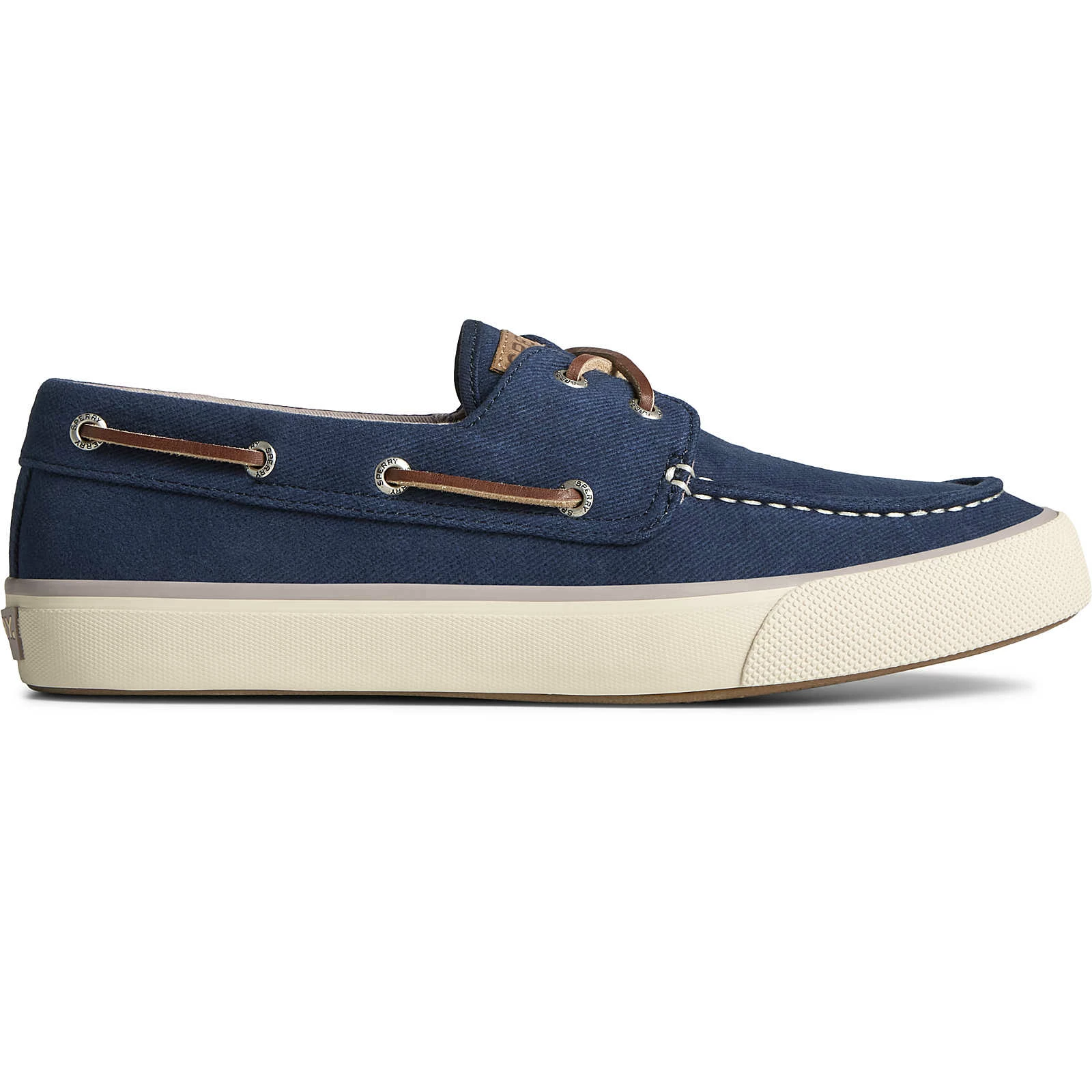 Sperry Top-Sider Men's SeaCycled™ Bahama II Twill Sneaker Navy 3 Sperry Top-Sider Men's SeaCycled™ Bahama II Twill Sneaker Navy