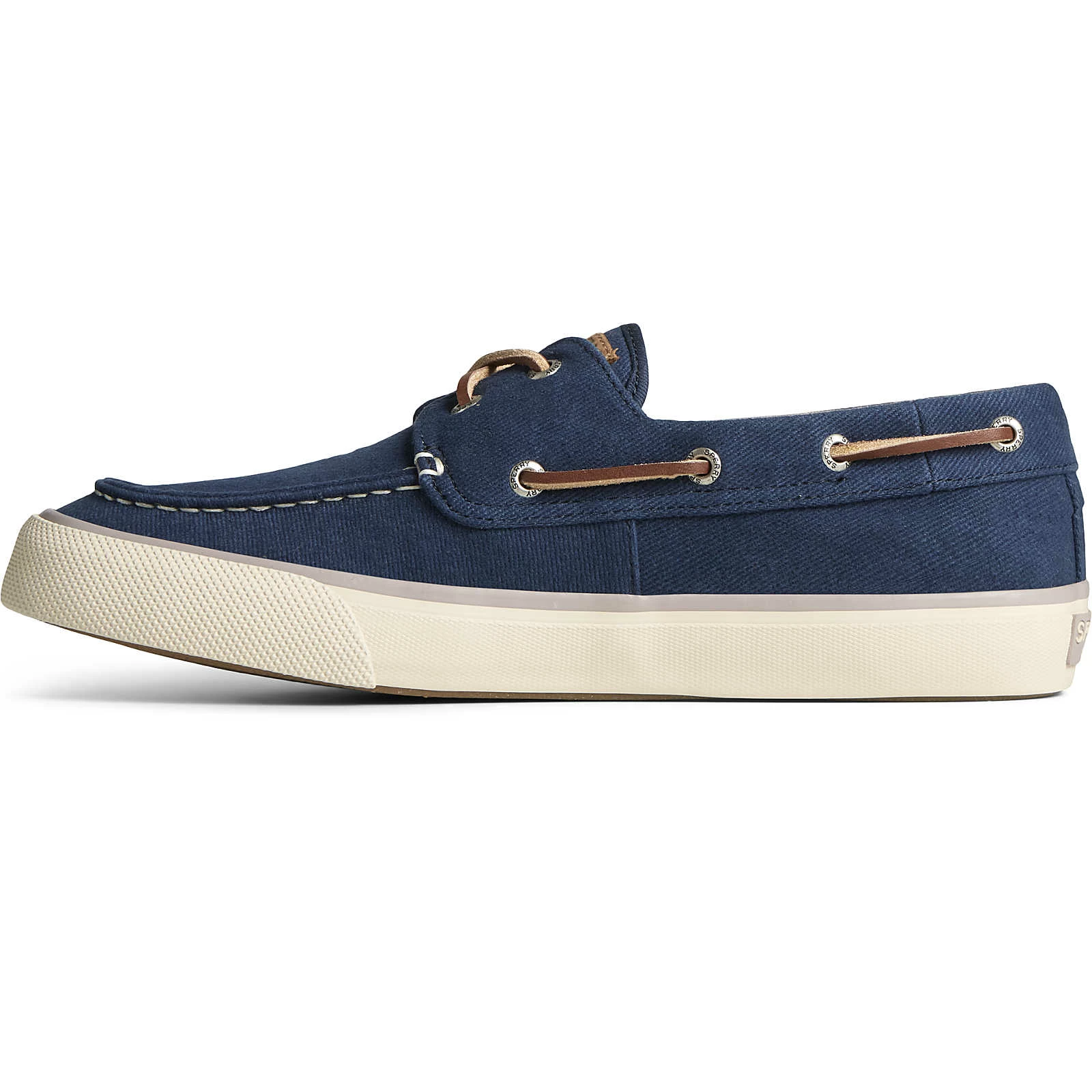 Sperry Top-Sider Men's SeaCycled™ Bahama II Twill Sneaker Navy 6 Sperry Top-Sider Men's SeaCycled™ Bahama II Twill Sneaker Navy - Image 4