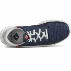 Sperry Top-Sider Men's SeaCycled™ Headsail Sneaker Navy -Sperry Top-Sider STS41111 TOP